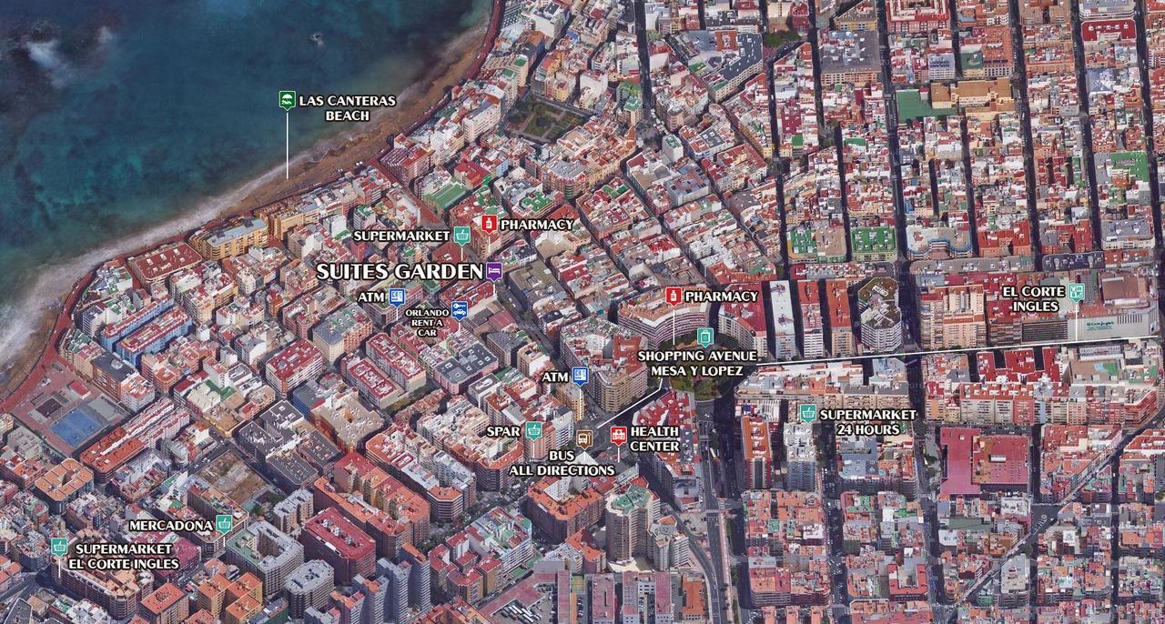 Suites Garden Loft Picasso Las Palmas de Gran Canaria Dış mekan fotoğraf